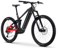 ALLMTN 4 (MTB Fully 44cm - silver/red/black)