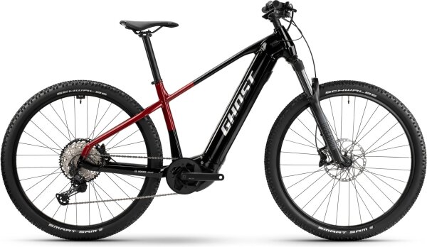 E-TERU B Pro (27,5" 38cm - black/pearl deep red  - glossy)