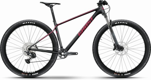 LECTOR UNIVERSAL (46,5cm - 29" - carbon showing/metallic rust red - glossy)