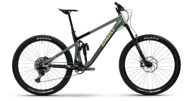 RIOT AM (Unisex 46.5cm - green emeral trail/black - glossy)