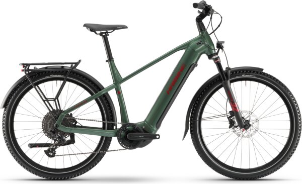 Trekking 5 (High 60cm 27,5" - olive/red glänzend)