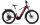 E-TERU ADVANCED EQ (Low 38cm - carbon red/chilly white - glossy)