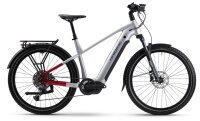 Trekking 7 (High 40cm - soft grey/red/blue)